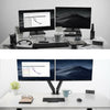 Monitor Mount Bracket Tilt Rotate Swivel Stand Desk Screen Double Dual Mounts