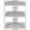 Kids Shoe Cabinet Wooden Storage 7 Tiers Hallway Door Footwear Rack Stand UK