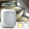 LED Motion Sensor Light Wireless PIR Cabinet Stair Lamp Magnetic Night Lights UK