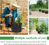 5PCS/SET 1 3 5 7 10 Gallon Fabric Root Pots Garden Vegetable Plant Grow Pot Bags