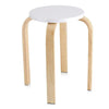 Wooden Stacking Bar Stool Dining Living Room Kitchen Breakfast Seat Stackable