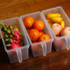 2/4/6 Fridge Box Holder Lid Kitchen Organiser Cupboard Food Storage Container