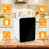 4/10L Mini Refrigerator Portable Fridge Cooler Warmer Food Drink for Car Bedroom