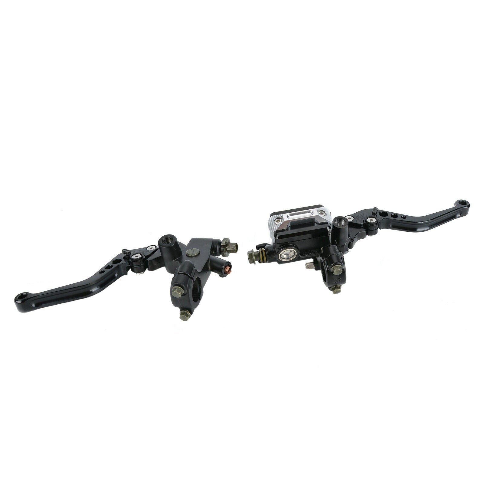 7/8'' Motorcycle Motorbike Front Brake Clutch Master Cylinder Lever Reservoir UK