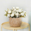 Small Peony Home Wedding Bouquet Decoration Fake Flower Artificial Flowers