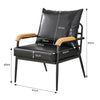 1/2/3 Seater Faux Leather Sofa Armchairs Couches Livingroom Black Brown Modern