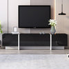 TV Stand Cabinet Unit Modern High Gloss 190cm with 3 doors and 2 drawers HT