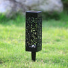 Solar Powered Garden Post Lights Waterproof LED Outdoor Yard Path Lighting UK