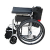 Folding Wheelchair Self Propelled Lightweight Transit Comfort Footrest Steel