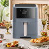 6L Air Fryer Cooker Oven LED Touch Low Fat Healthy Oil free Kitchen Fry Cooker