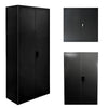 Metal Filing Cabinet Steel Storage Lockable Office Tool Cupboard 3/4/5 Tiers NEW