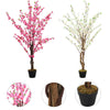 Artificial Branch Cherry Blossom Silk Flower Tree Party Home Decor Pink/White UK