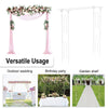 Rustproof Iron Metal Wedding Arch Decorative Garden Backdrop Pergola Stand Frame