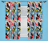 Official Licensed Character Pleated Curtains 54" or 72" Drop Kids Boys Girls