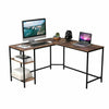 Corner Computer Desk L-shaped PC Table Workstation Home Office Study Furniture