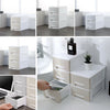 2/3 Drawer Desktop Sorting Storage Desk Organizer Home Office Table Draw Cabinet