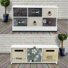 Miniature Wooden Drawer Table Top Small Cabinet Accessories Storage Organiser