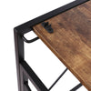 Folding Computer Desk Wooden Foldable Study Table Laptop PC Table Home Office