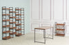 Modern 3 or 6-Tier Storage Shelf Ladder Bookshelf Display Stand Unit Rack Metal