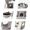 Large Cat Tree Activity Centre Multilevel Scratching Post Kitten Climbing Tower