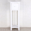 1pcs Slim Wood Table Bedside End side Telephone Table Storage Plant Stand