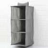 3 DRAWER SHELVES HANGING WARDROBE SHOE GARMENT ORGANISER STORAGE CLOTHES TIDY