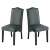 2X Velvet Dining Chair High Back Studded Knocker Chairs Home Restaurants Cafe