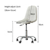 Cushioned Computer Desk Office Chair Chrome Legs Lift Swivel Small Adjustable UK
