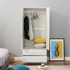 Bedroom Furniture Chest of Drawers 2/3 Door Wardrobe Bedside Set Storage Cabinet