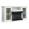 Fireplace TV Stand for TVs up to With Electric Fireplace Insert Cupboard Unit