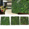 100 x 100cm Artificial Wall Plant Fence Greenery Panel Foliage Hedge Decor Mat