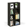 Furinno Pelli Cubic Storage Cabinet Espresso and Grey/Black