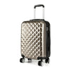 20 Inch Cabin Spinner Trolley Luggage Hand Suitcase Lightweight 4 Wheels ABS+PC