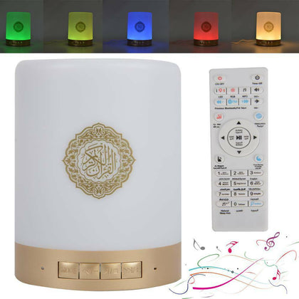 Portable Smart Quran Bluetooth Speaker Table Hanging Touch Lamp USB Remote Ace