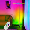 RGB Corner Floor Lamp Modern Colour Minimalist LED Standing Light Mood Lighting