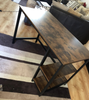Vintage Writing Desk Office Computer Table Industrial Workstation Furniture