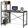 Corner Computer Desk Home Office Laptop PC Table Gaming Desk Workstation Shelves