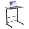 C Shaped Over Bed Chair Coffee Tea Bed Side Desk Table Laptop Holder Home Black