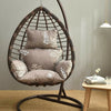Soft Hanging Egg Chair Cushion Garden Swing Basket Chair Seat Pad Replacement UK
