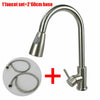 Kitchen Sink Mixer Tap Fauce Swivel Spout Pull Out Spray Single Lever Basin Mono