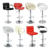 Faux Leather PU Bar Stools Breakfast Bar Chair Kitchen Stool Swivel Barstool