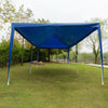 Gazebo 3x6m Waterproof Marquee Heavy Duty Canopy Outdoor Garden Party Tent Blue