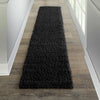 Anti Slip Plain Shaggy Rugs Long Hallway Runner Rug Living Room Area Carpet Rugs