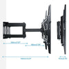 Heavy Duty Strong Solid TV Wall Bracket Cantilever Corner Mount Dual Arms 32-65"