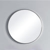 40/50/60/80cm Circle Wall Mirror Round Frame Home Bathroom Glass Mounted Vanity
