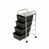 NEW! 4 Drawer Storage Mobile Makeup Salon Trolley Portable Storage Organiser