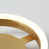 LED Golden Ring Ceiling Lamp Nordic Modern Minimalist Entrance Hallway Bedroom