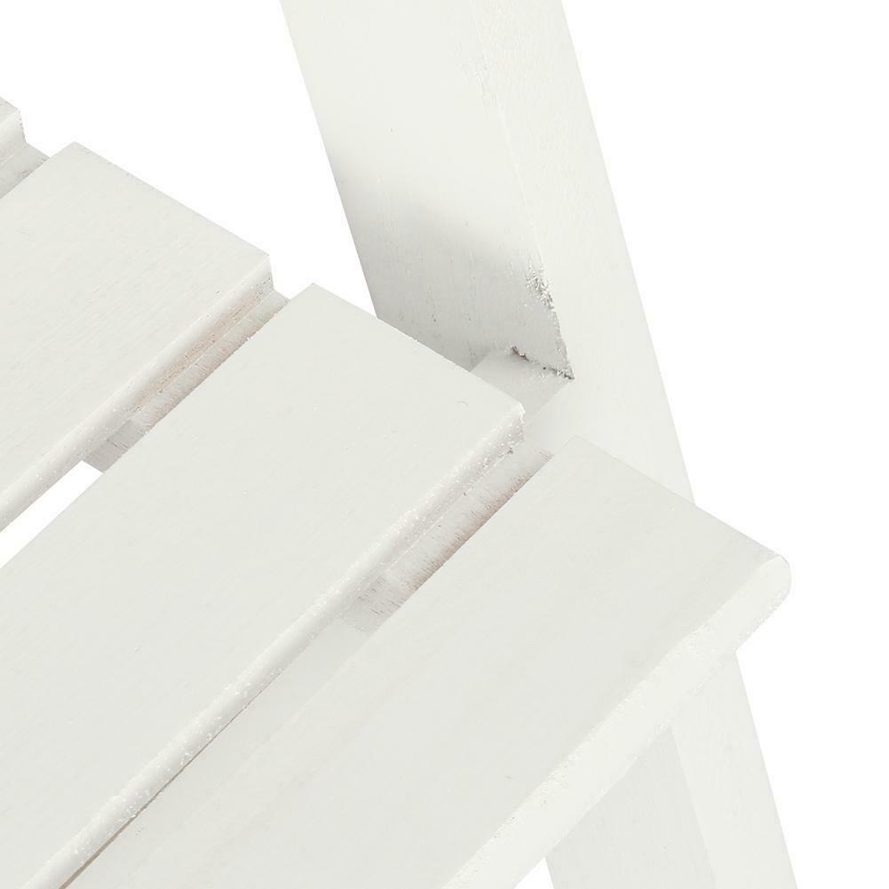 4 Tier Wooden Ladder Folding Book Shelf Stand Plant Flower Display Shelving UK
