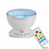 UK Calming Autism Sensory LED Light Projector Relax Ocean Night Music Projection