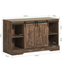 Industrial Storage Sideboard Door Rustic Side Cabinet Shelf Vintage Hall Kitchen